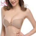 Factory price fashion show model used fabric invisible silicone wing bra